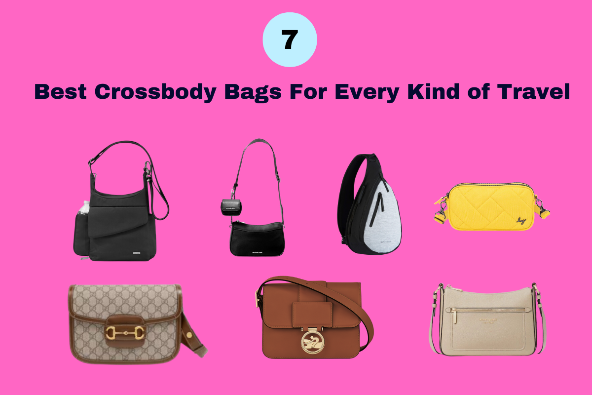 Crossbody bags for travel