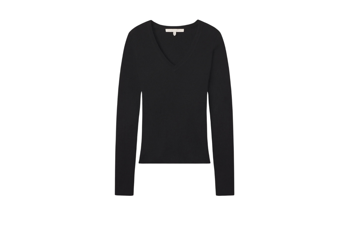 Naked Black Fitted Cashmere Sweater