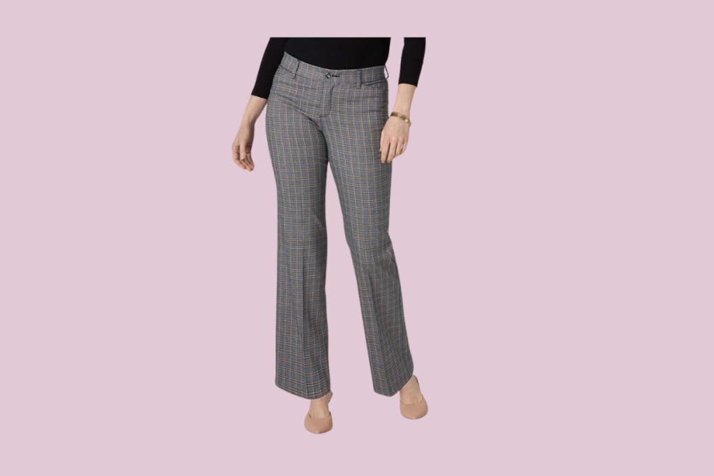 plaid trousers